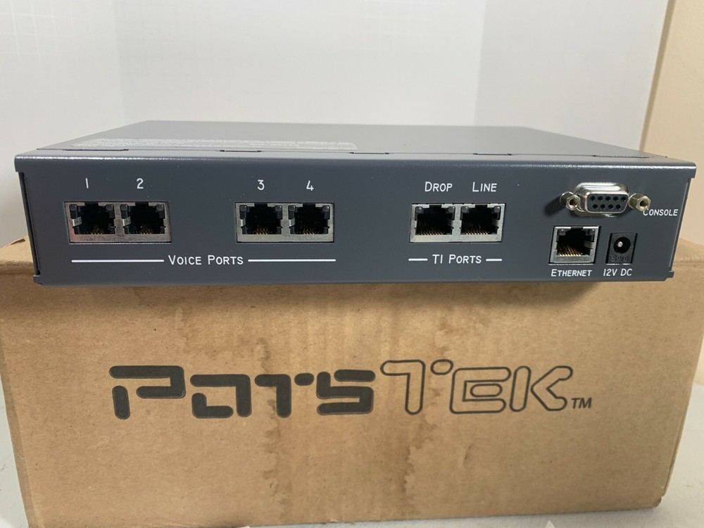 New PotsTek Vplex-4 Voice Access Multiplexer