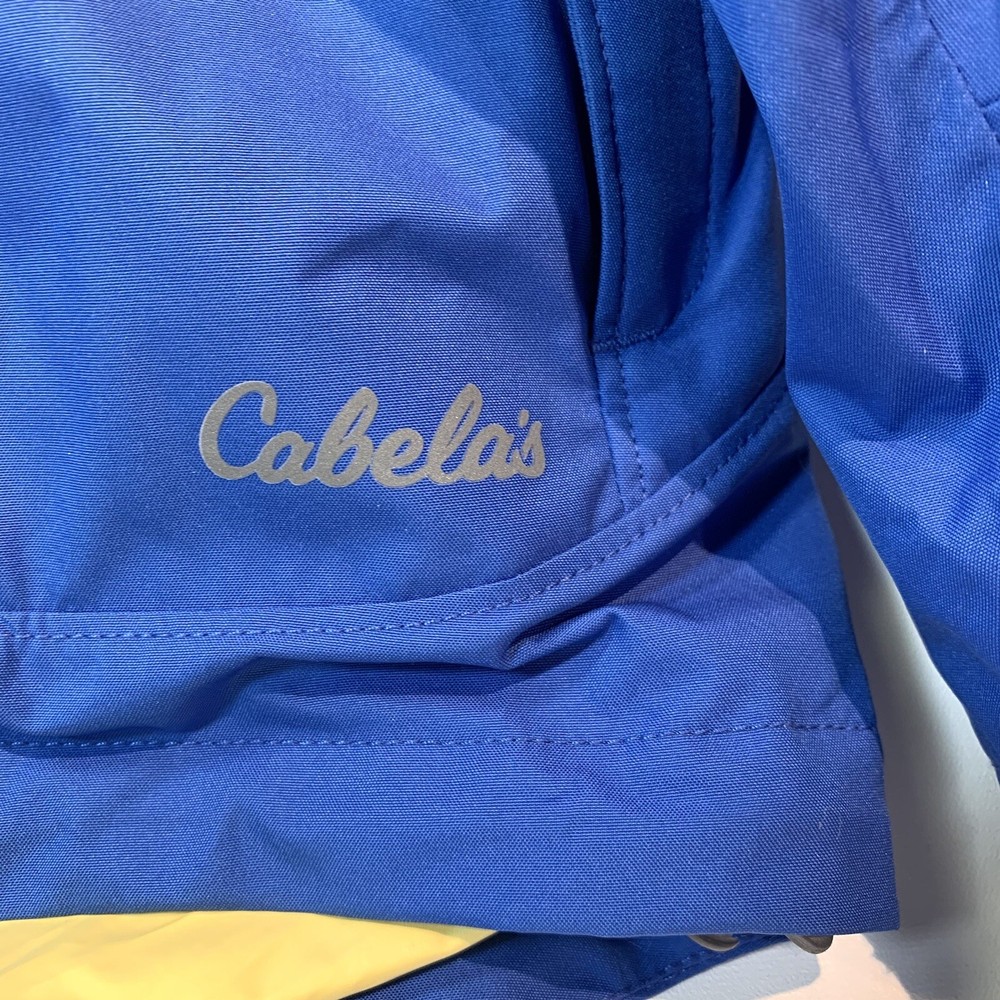 Cabelas Dry-Plus Winter Jacket Size Medium Blue