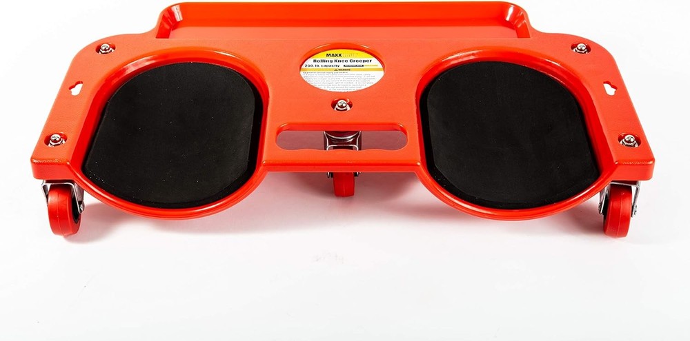 Rolling Knee Creeper Pad with Tool Tray, ABS Frame