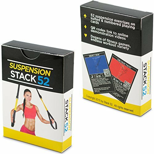 STACK 52 Suspension Exercise Workout Card Game Home Fitness Training Program