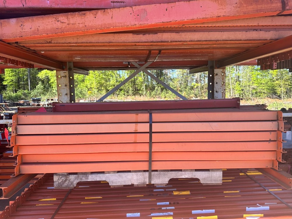 72"x4" Old Style Teardrop Pallet Racking Beams