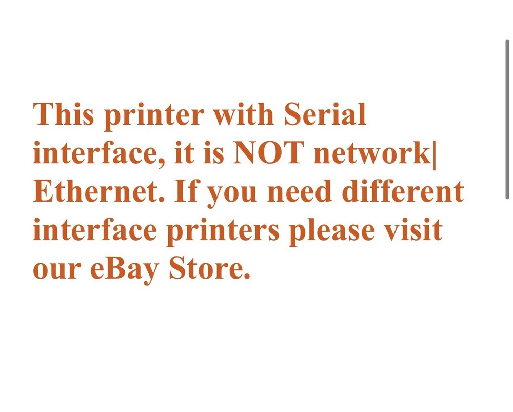 Epson TM-U220B M188B Kitchen Receipt Printer (SERIAL / COM port) Same Day Ship