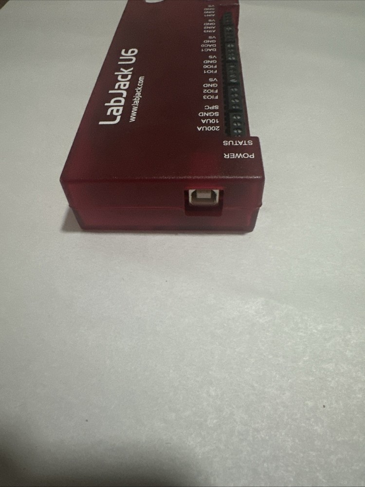 LabJack U6 Data Acquisition Device USB DAQ – Tested Working – Used