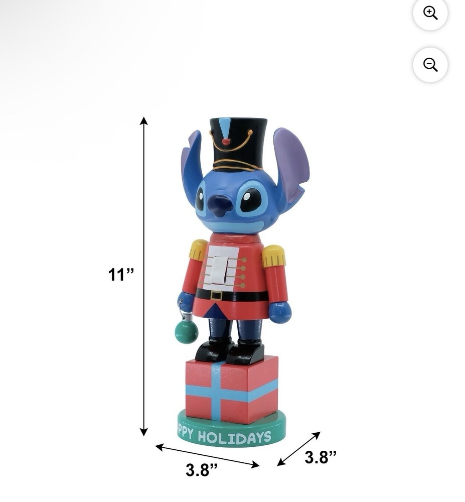 Stitch Holiday Nutcracker