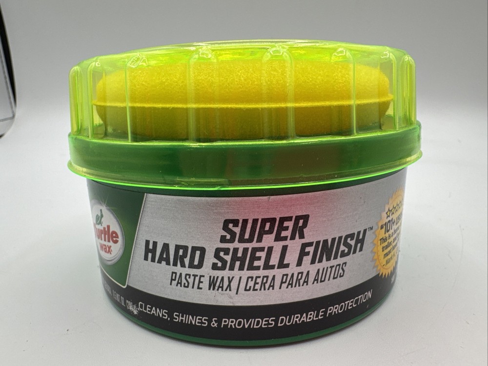 Turtle Wax Super Hard Shell Paste Wax - 9.5 oz.