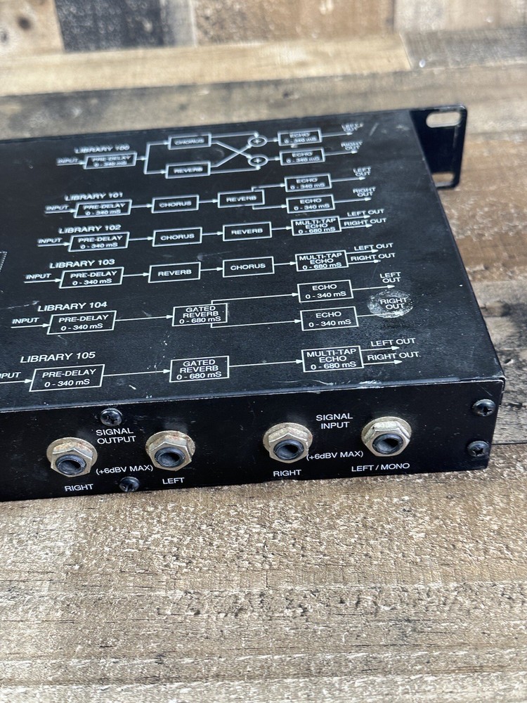 Peavey UltraVerb II 2 digital multi-effects processor AS IS UNTESTED For Parts