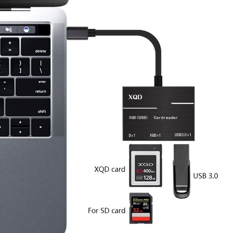USB Type C XQD Card Reader, XQD Card Reader Adapter for Series