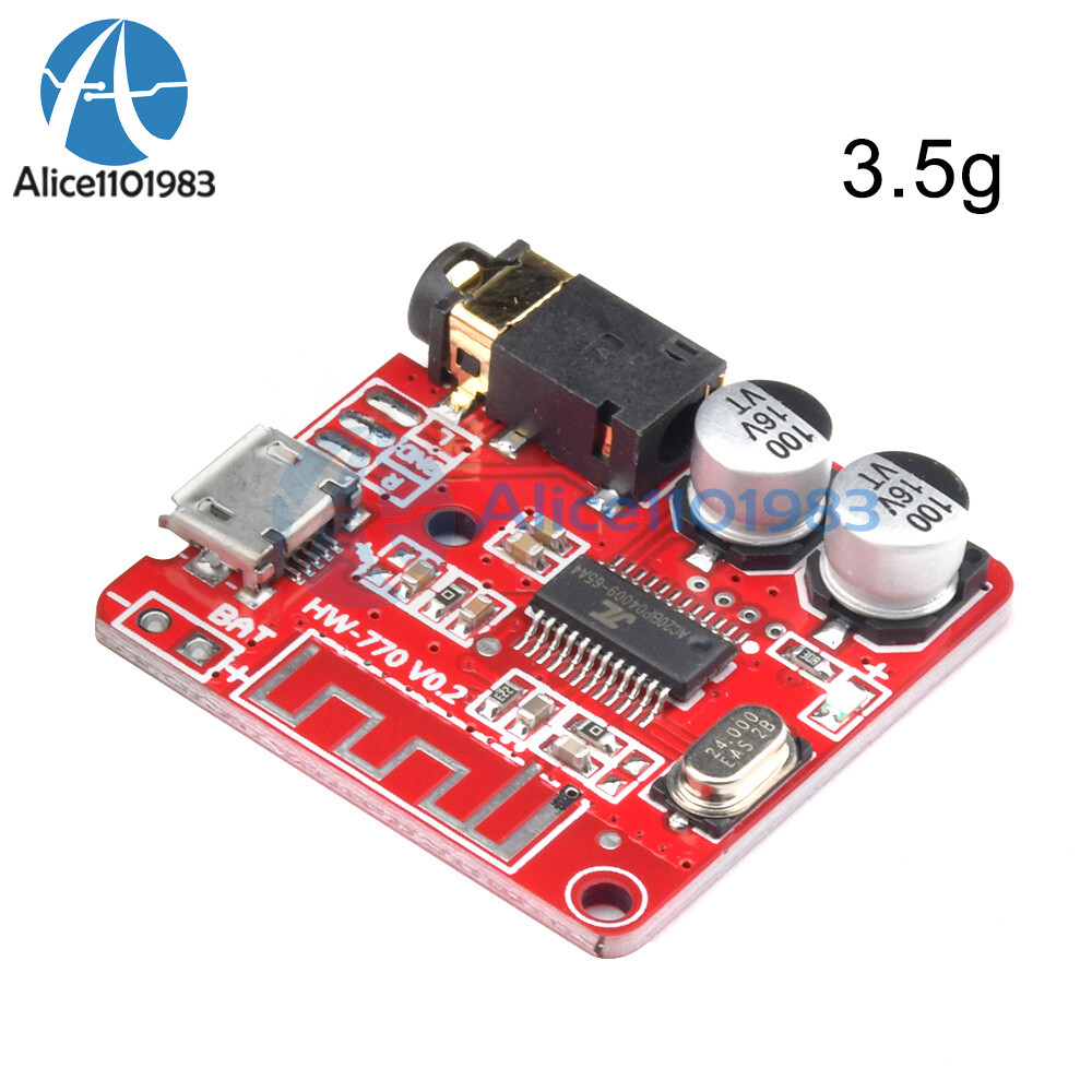 Mini Bluetooth 4.1 MP3 Player Lossless Decoder Board Micro USB TF SD Card 3.7-5V