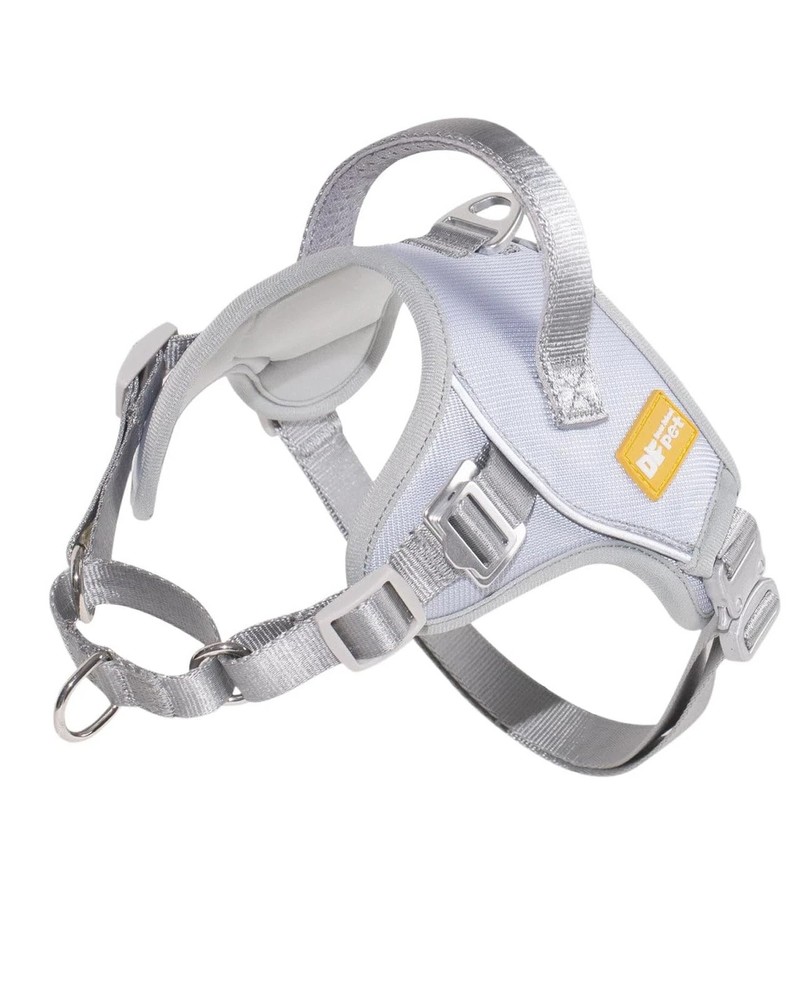 DF No Pull Step-in Martingale Dog Harness Stop Pulling Choking, Reflective Size5