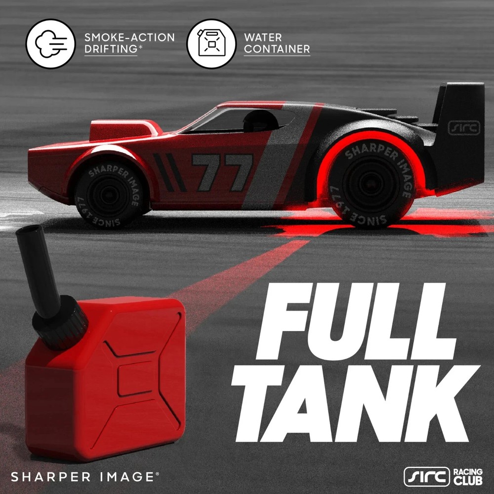 Sharper Image Night Riders Wireless Remote-Control Drifting Race Car with LED