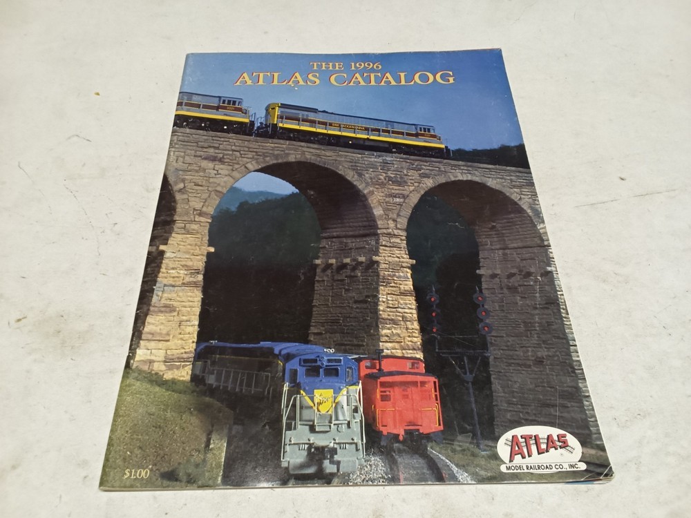 1996 Atlas Master Catalog HO, N scale #32