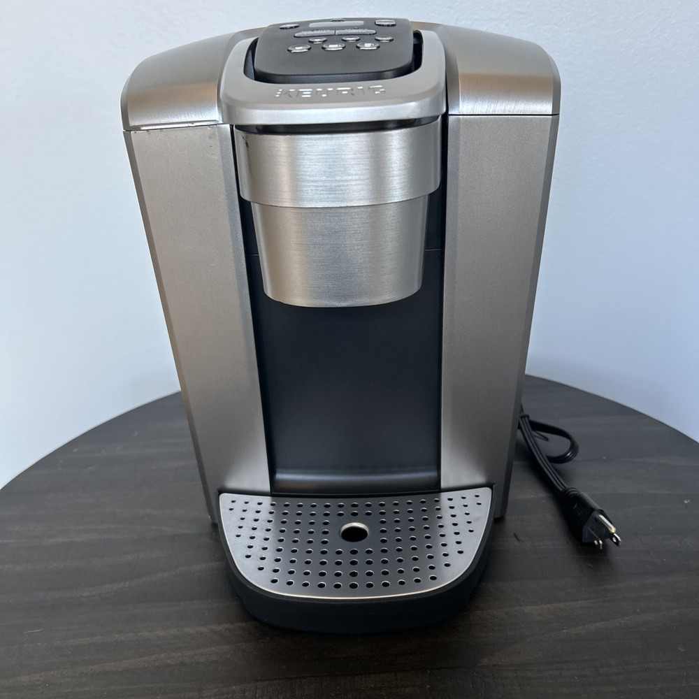 Keurig K-Elite Single Serve Coffee Maker with Temperature Control- Brushed Slate
