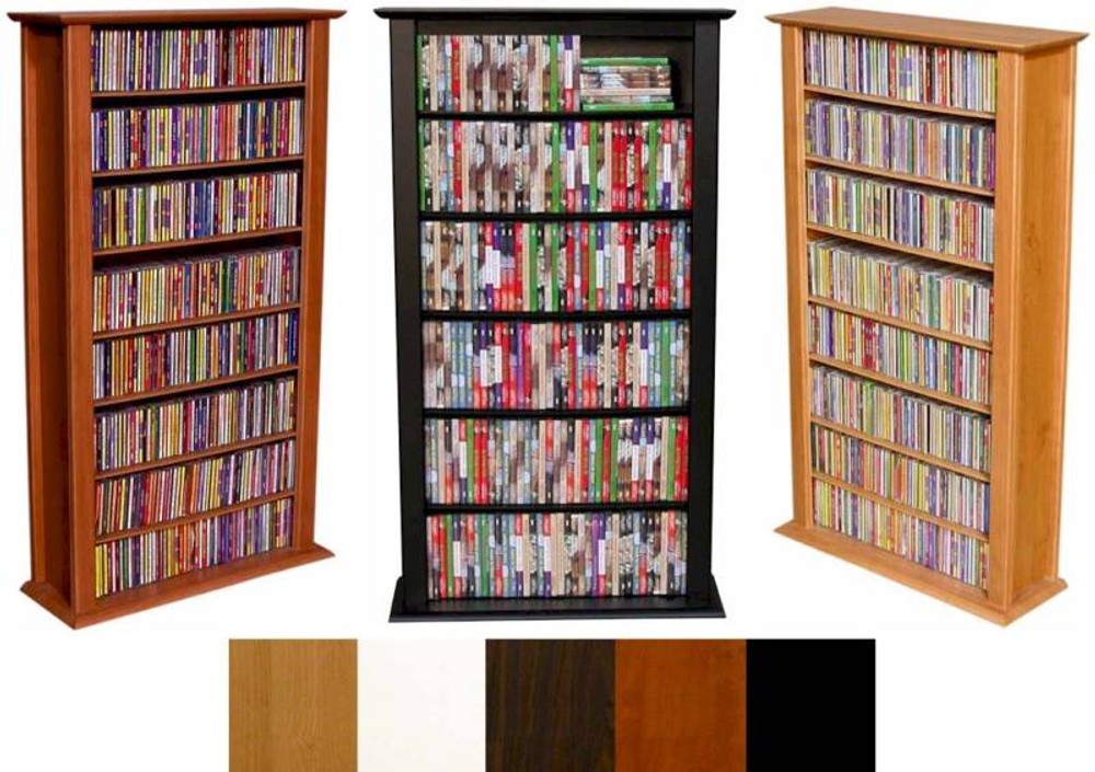 464 CD 234 DVD Tower DVD CD Rack Shelf 5 colors