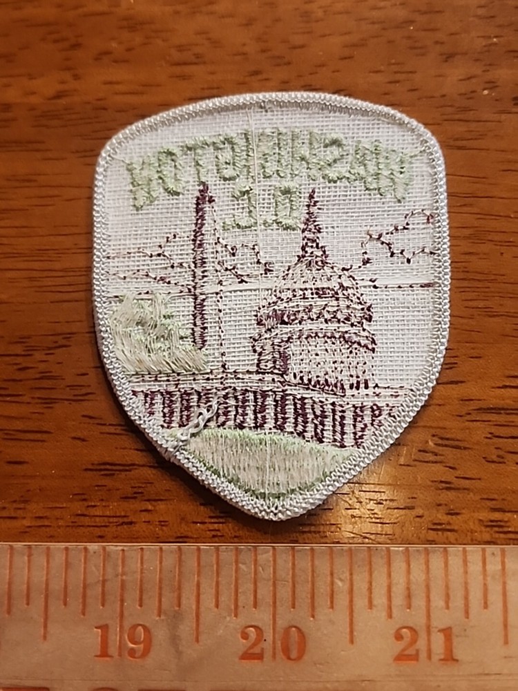 Vintage Washington D.C. Patch FREE SHIPPING V1