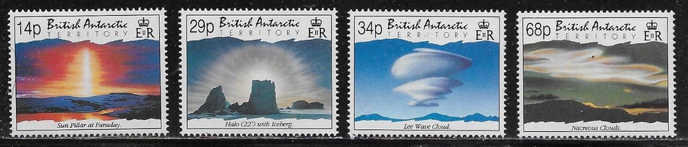 British Antarctic Territory Scott # 198 - 201 MNH