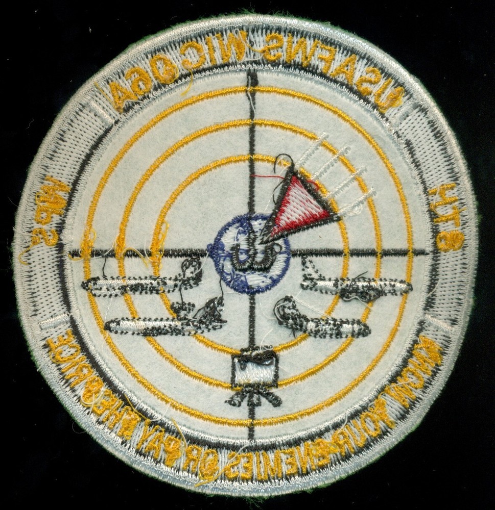 USAF 8th Fighter Squadron WPS USAFWS WIC O6A Patch CCC