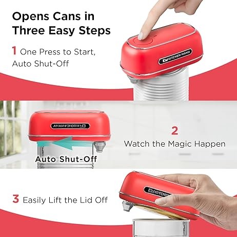Kitchen Mama Orbit One Rechargeable Electric Can Opener