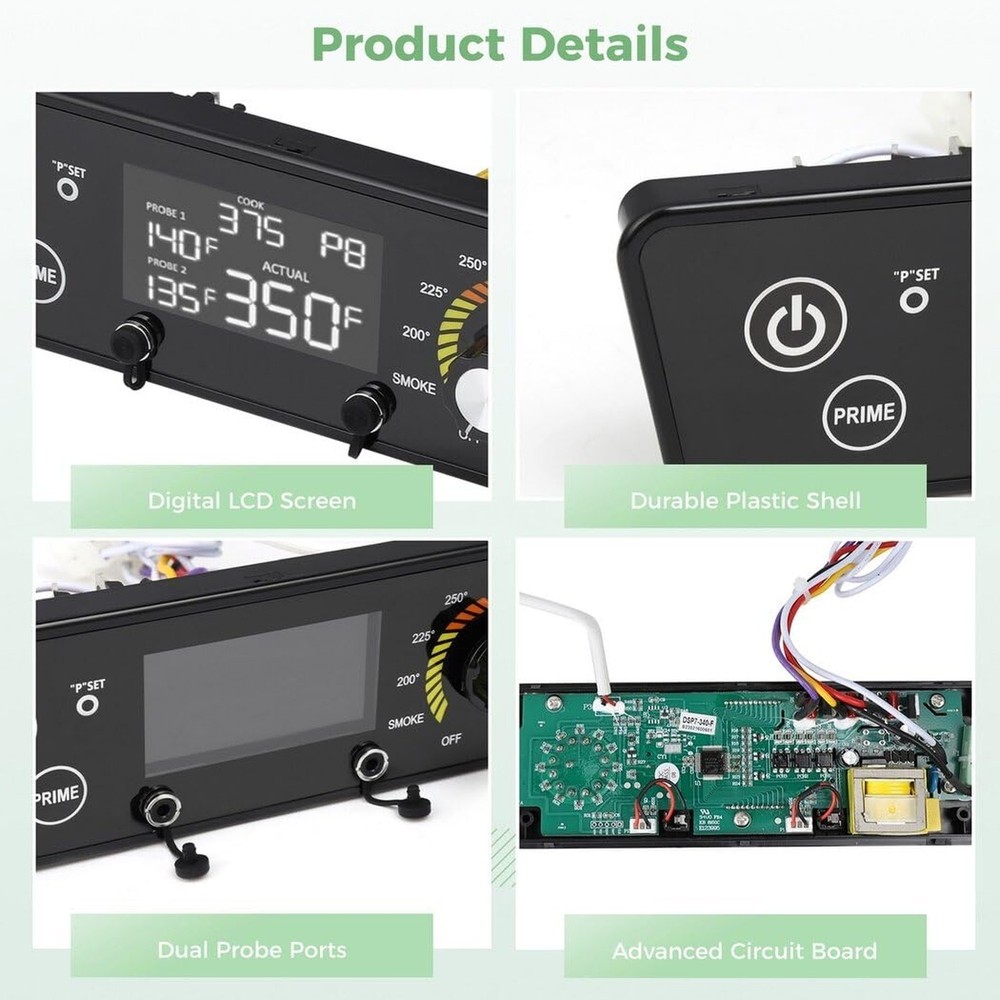 Digital Thermostat Pit Boss Control Board, Temperature Control Board Replacem...