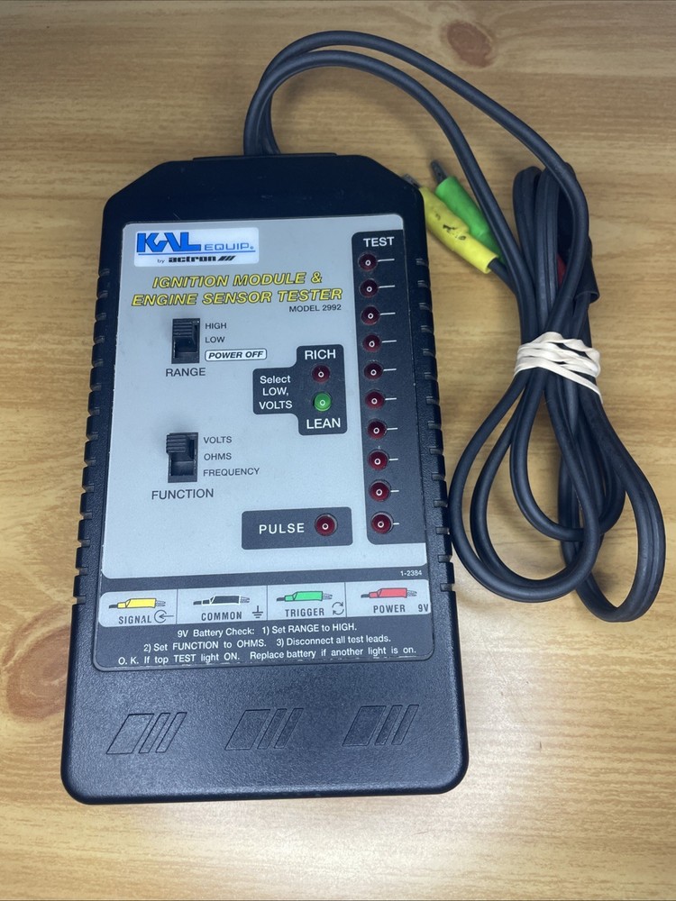 Actron III Ignition Module & Engine Sensor Tester. Used