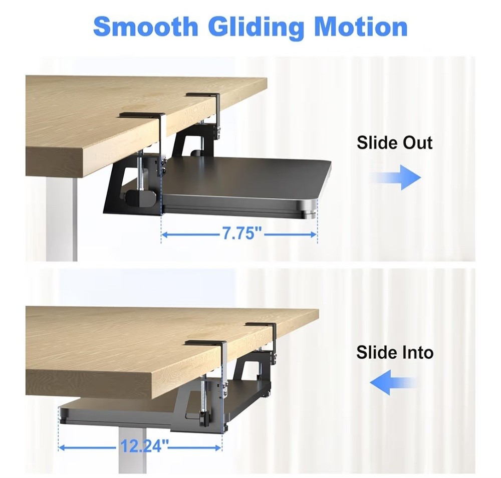 Under Desk Keyboard Tray