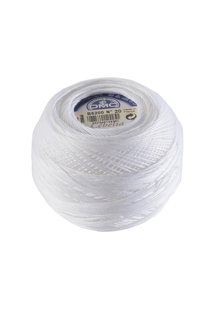 /Cebelia Crochet Cotton Size 20, Bright White