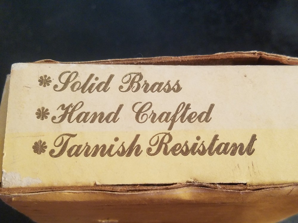 THINGS REMEMBERED SOLID BRASS DOOR KNOCKER Engraved "CASEY"
