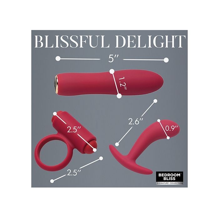 Bedroom Bliss Lover's Bondage Massage Set