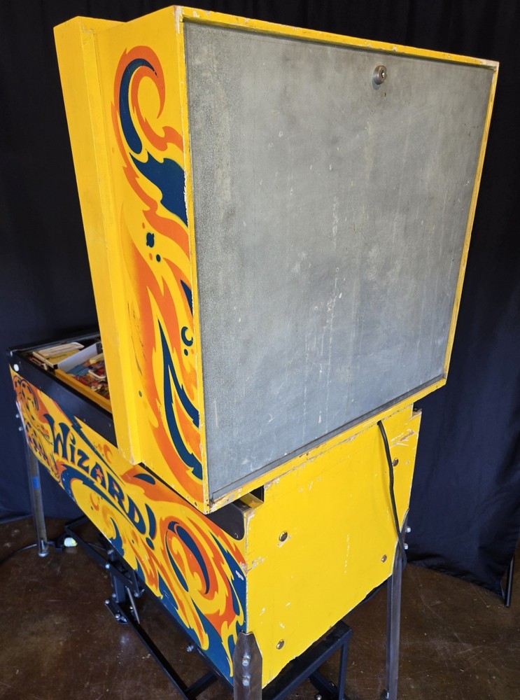 Restored Wizard! Pinball Machine (Bally) 1975