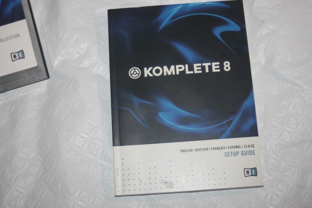 The Komplete 8 Instruments & Effects Collection Discs (Educational Version)