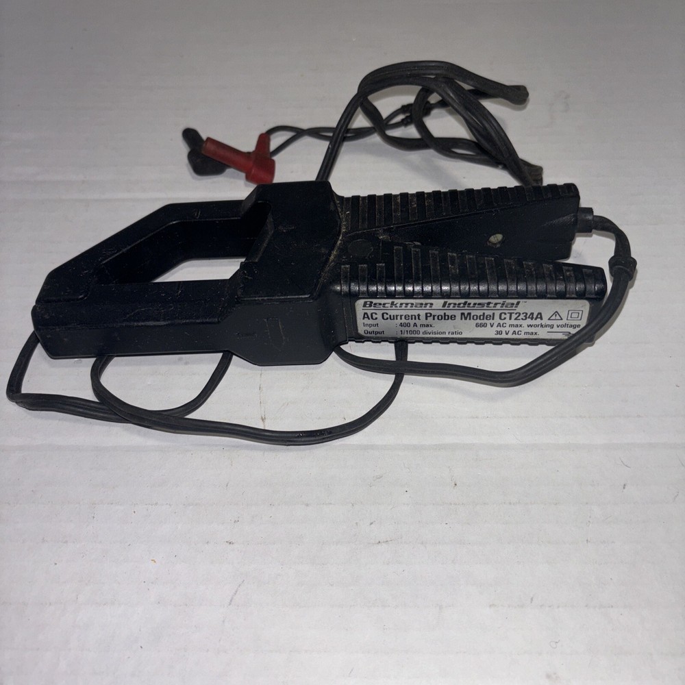 Beckmann Ct-234a Clamp On Amp Probe
