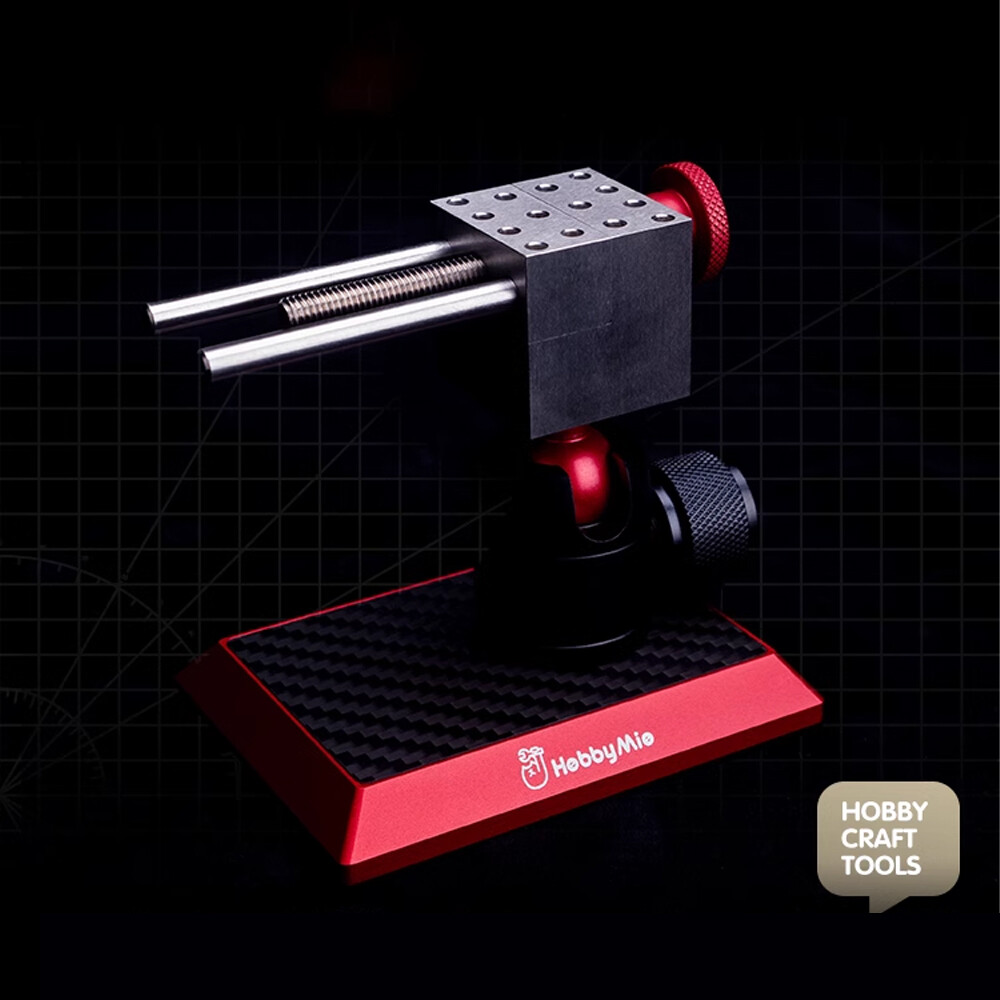 1x Precision Work Bench Vise Desktop Stainless Omnidirectional Mini ViseMd