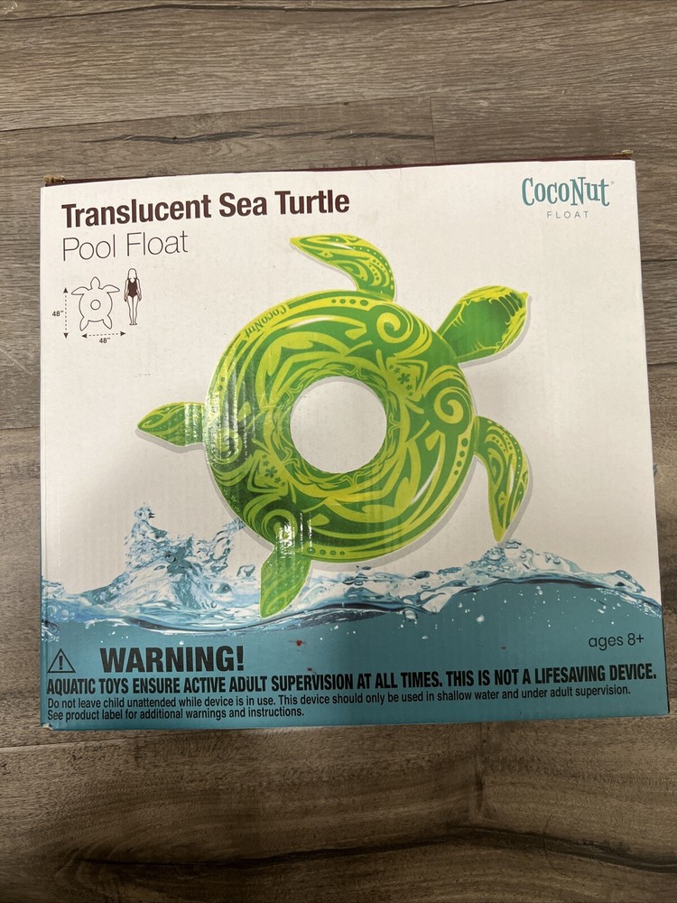 Green Sea Turtle Pool Float