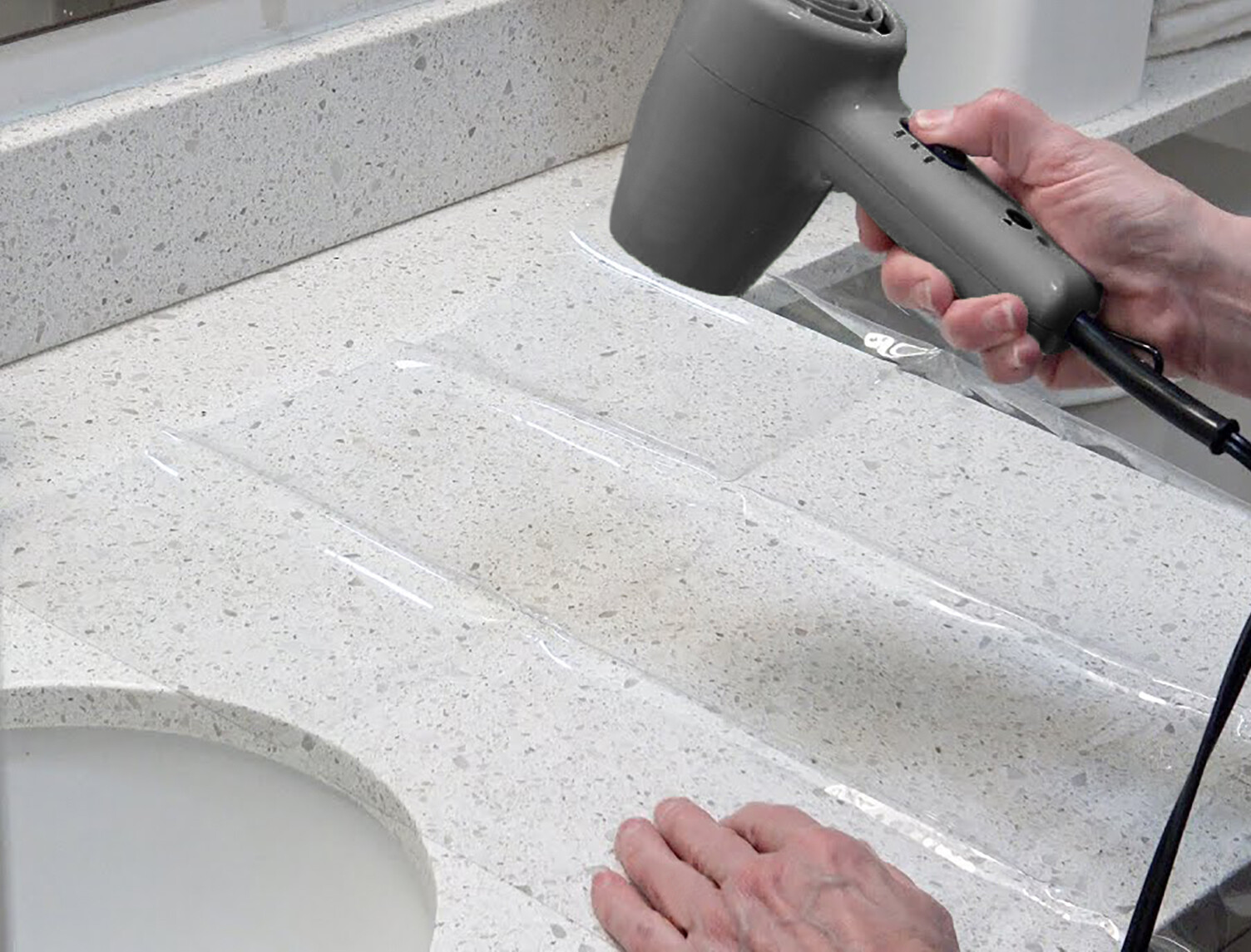 Premium Clear Plastic Vinyl Table Cover Tablecloth Protector - Sold Folded