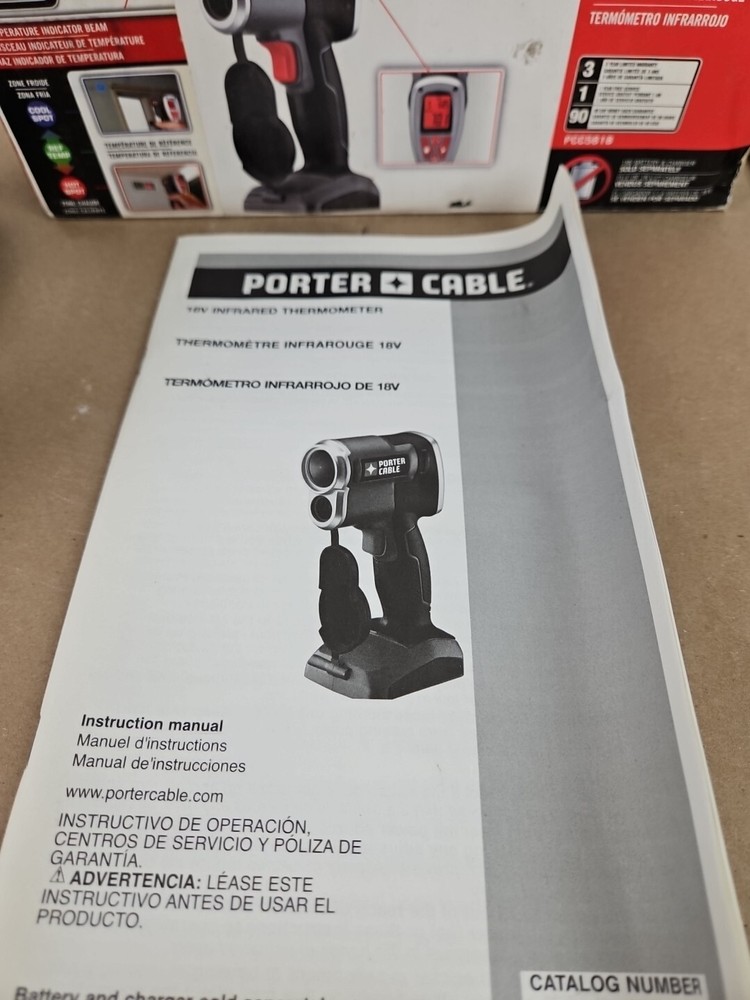 Porter Cable 18v Infrared Thermometer Bare Tool Tested