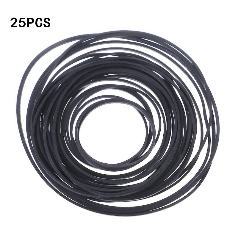 Rubber Belts for Electronics Universal Assorted Drive Flat Cassette Tape DVD