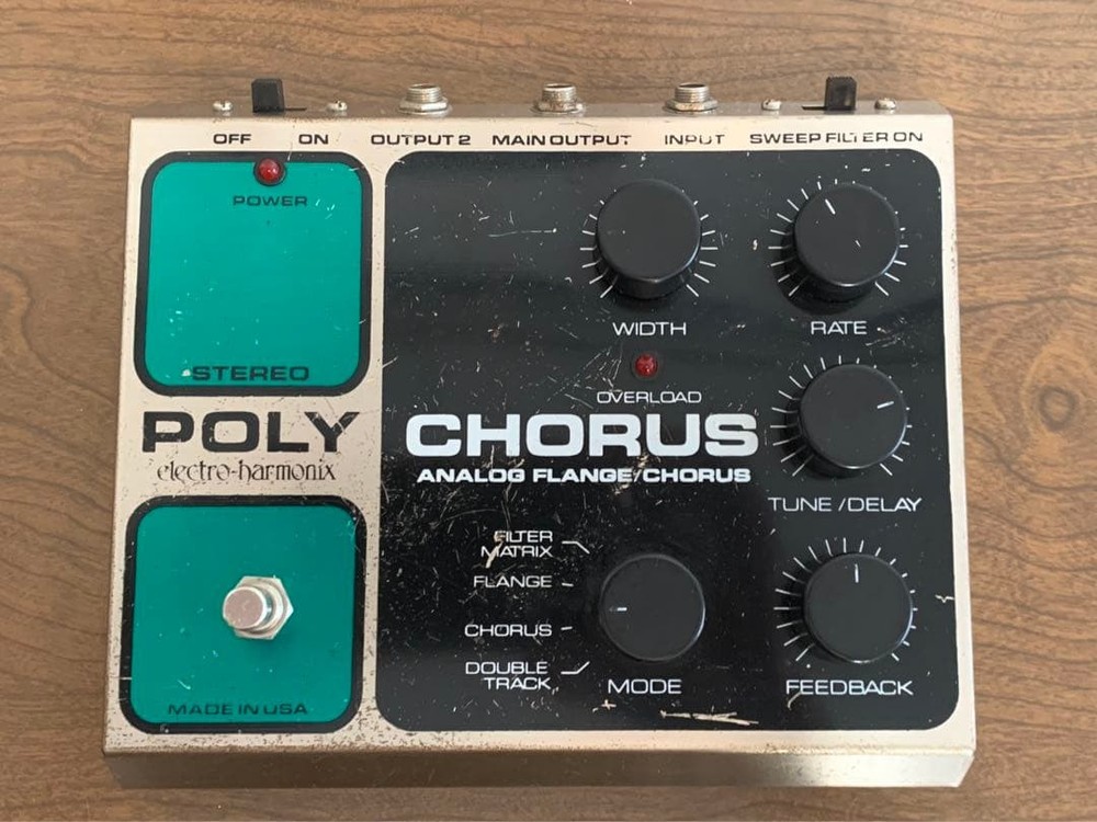 POLY CHORUS Electro-Harmonix Kurt Cobain