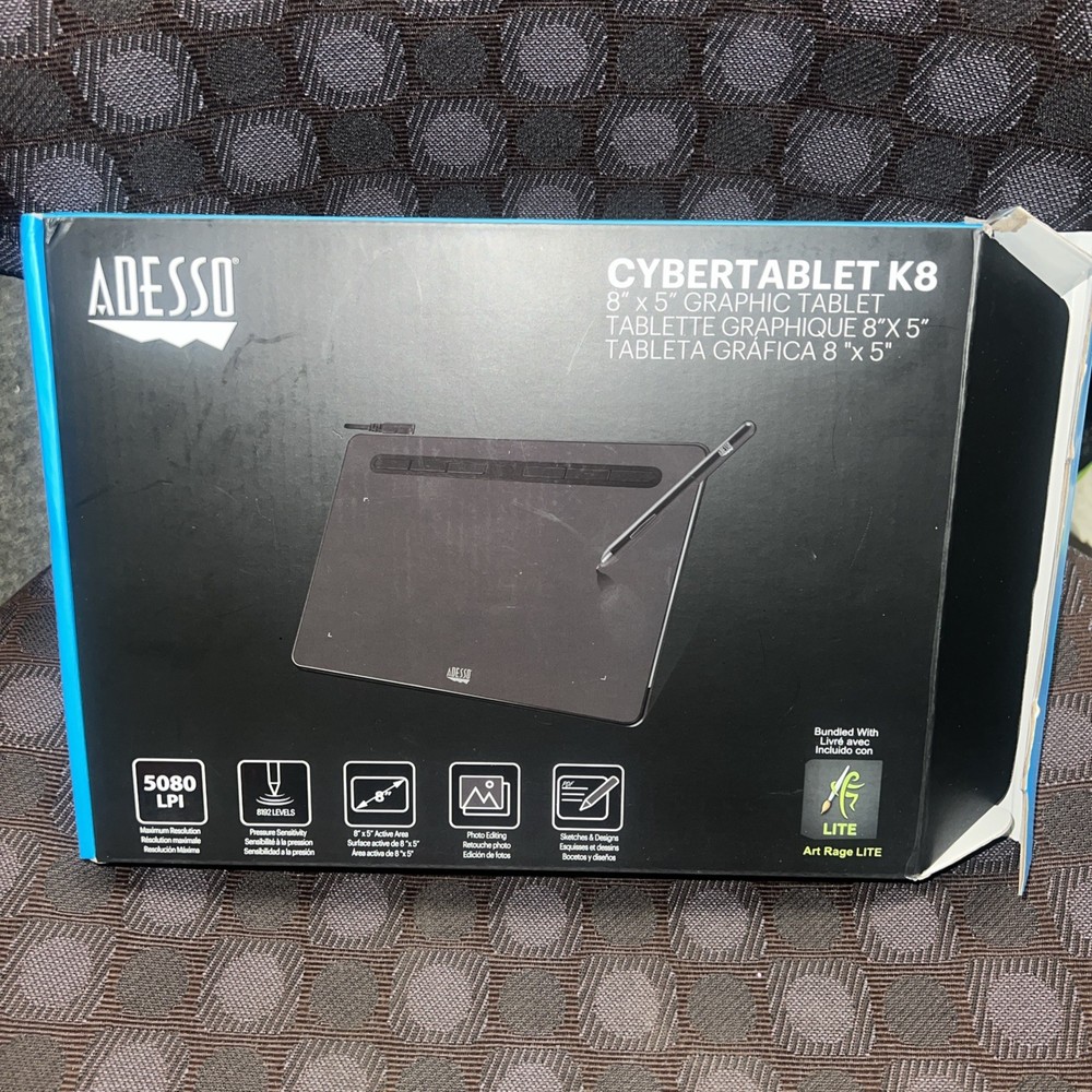 Adesso 8" x 5" Graphic Tablet