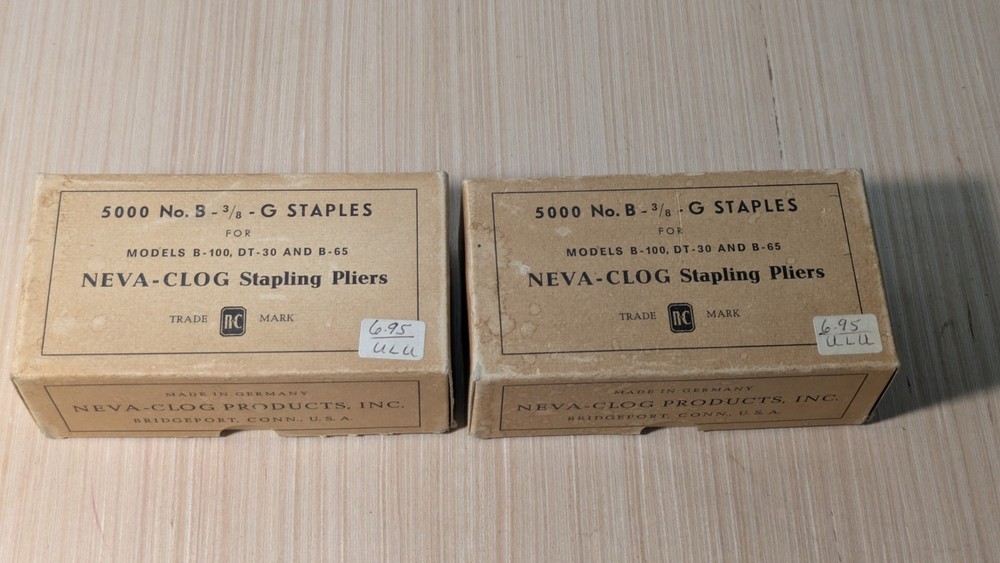 Neva Clog Staples TWO Full Boxes