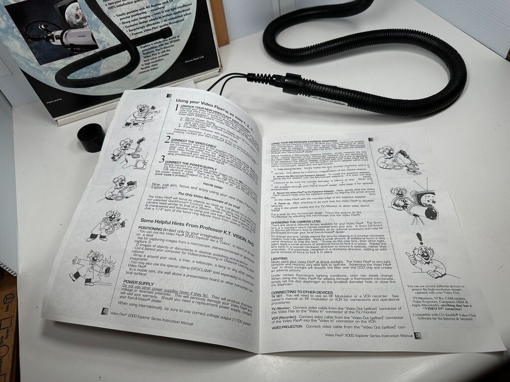 Ken A Vision Video Flex 2000 Explorer Model 2100