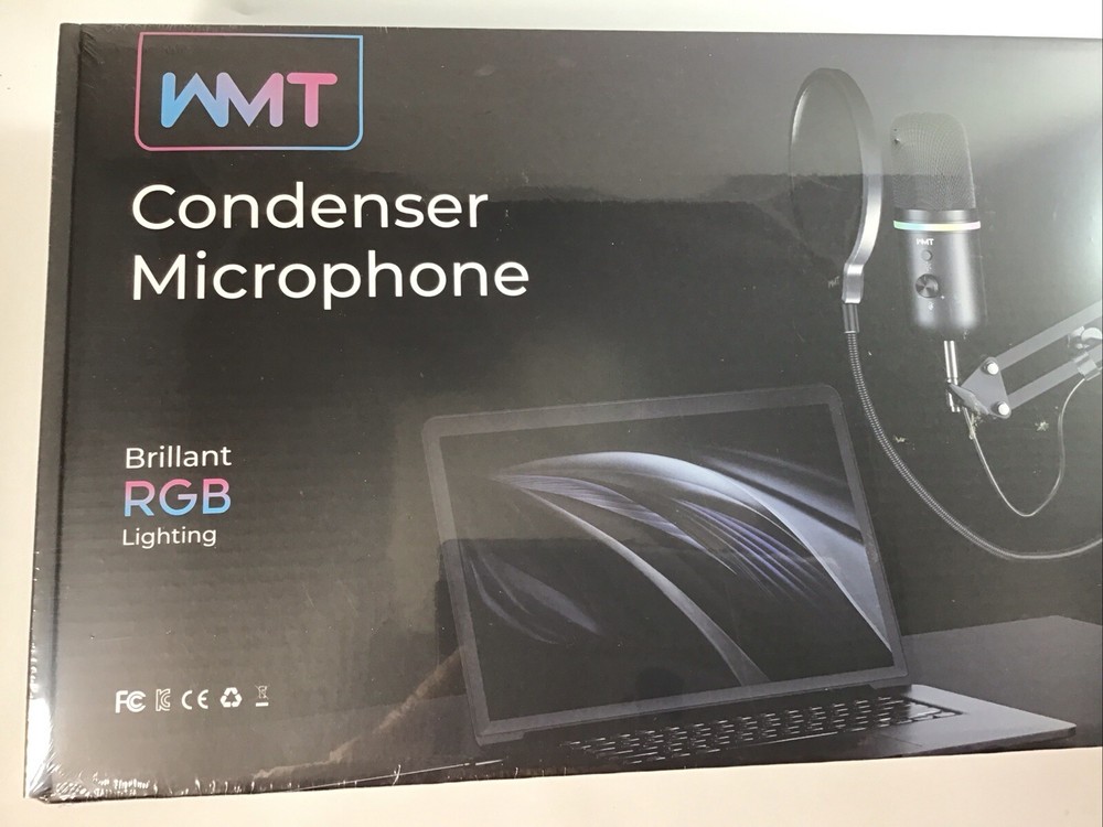 RGB Condenser Microphone New/Sealed