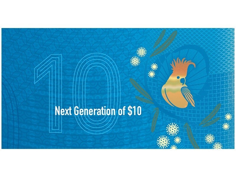 2017 Australia $10 Next Generation Polymer Series Uncirculated in RBA Folder