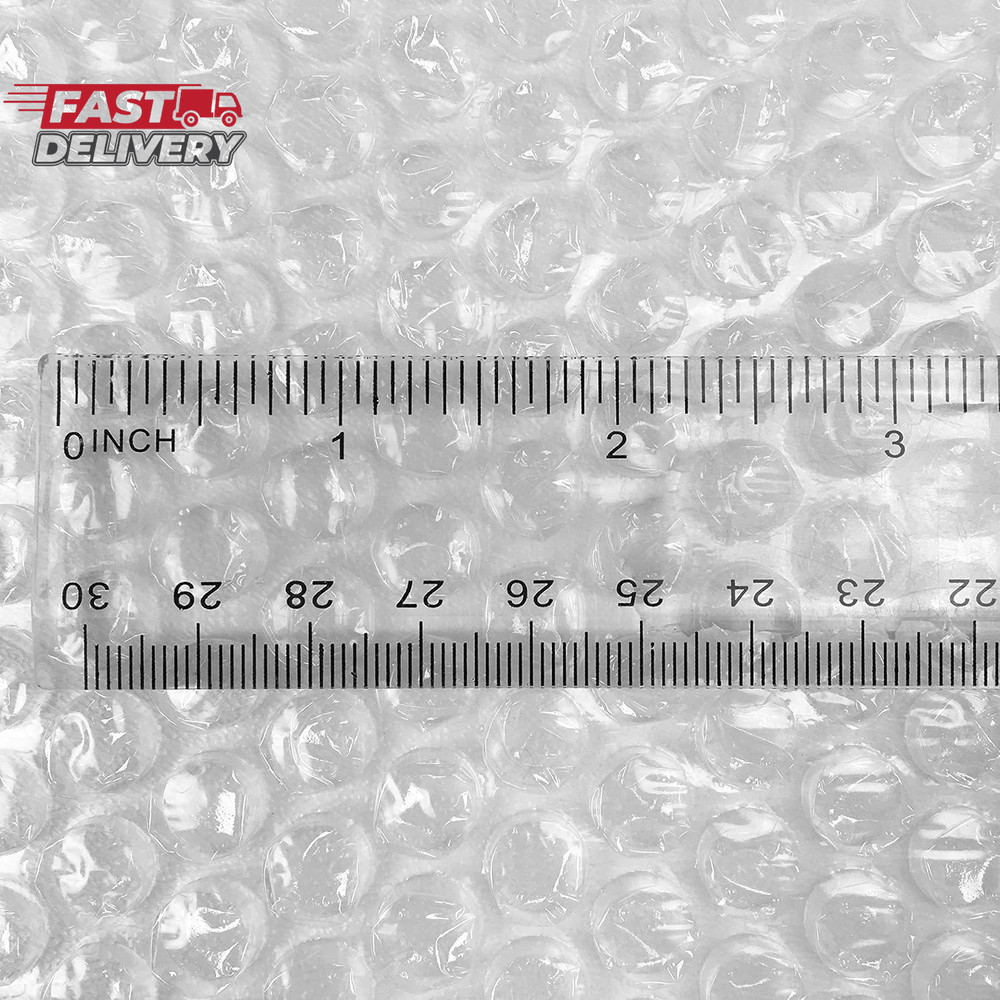 Amazon Basics Bubble Cushioning Wrap Packing Material for Fragile Items, Perfora