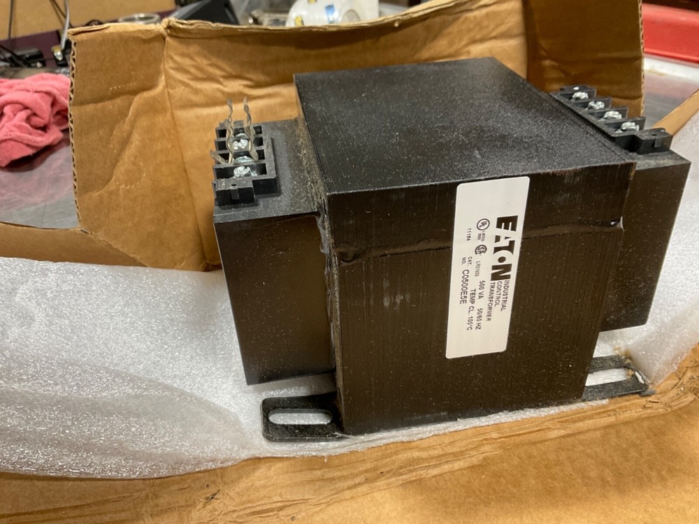 Eaton Cutler Hammer Control Transformer 500VA C0500E5E NEW