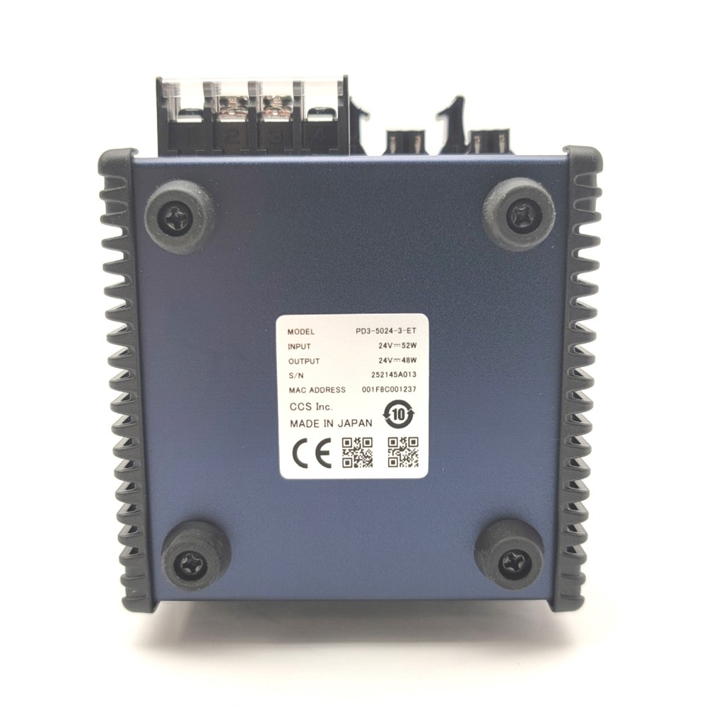 CCS PD3-5024-3-ET Digital Constant/Strobe Lighting Controller, 3-Channel, 24VDC