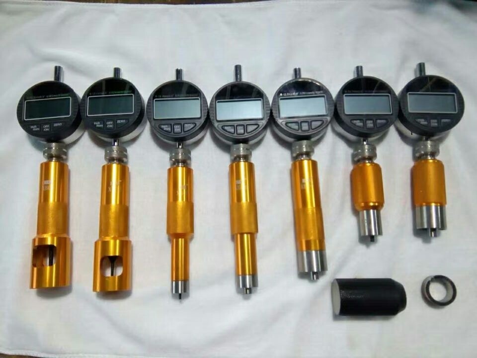 common rail injector nozzle valve measuring tool with 7PCS micrometer gauge repa