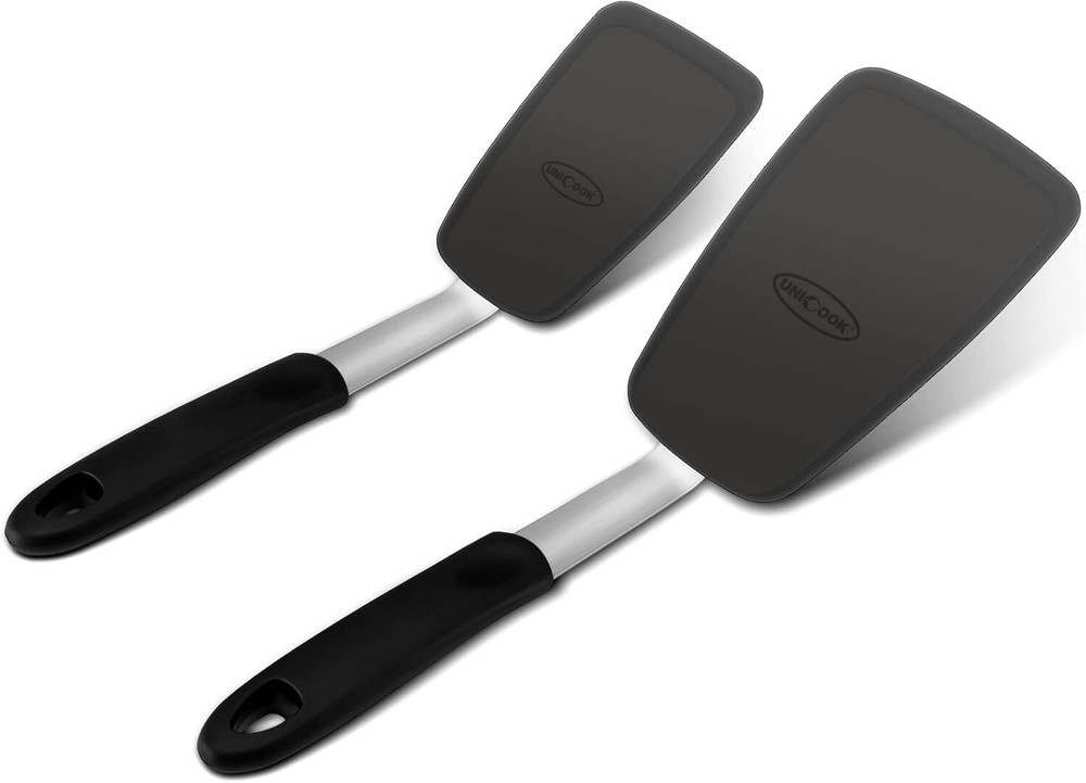 2 Pack Flexible Silicone Spatula, Turner