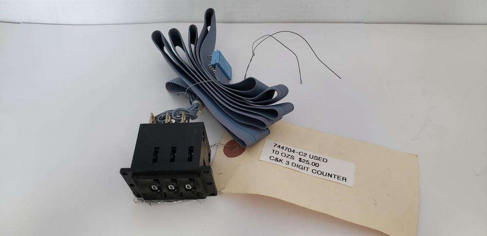 C&K 3 DIGIT COUNTER