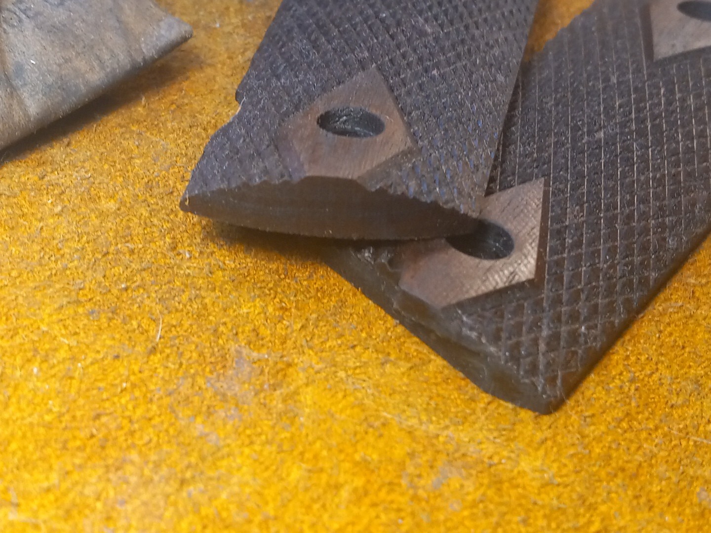 WWI WWII 1911 1911A1 Colt Grips Double Diamond Solid Walnut