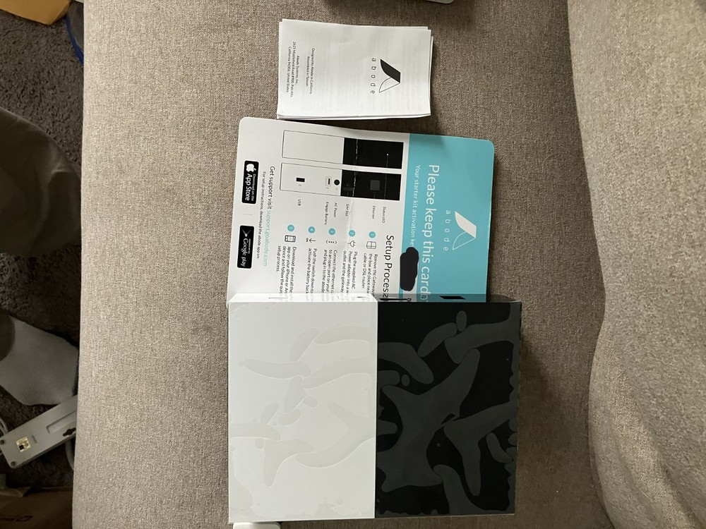 Abode Home Security Components - Used - no subscription req'd