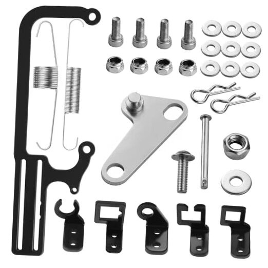 304147 EZ-EFI Cable Mount Kit  Adjustable Carburetor Throttle Cable Bracket